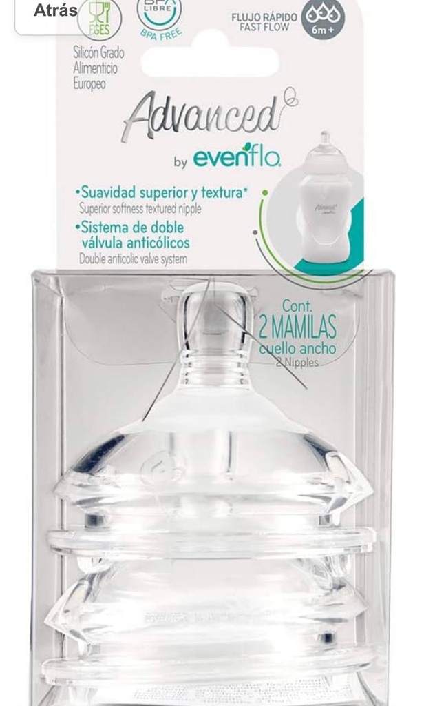 Mamila Evenflo advanced