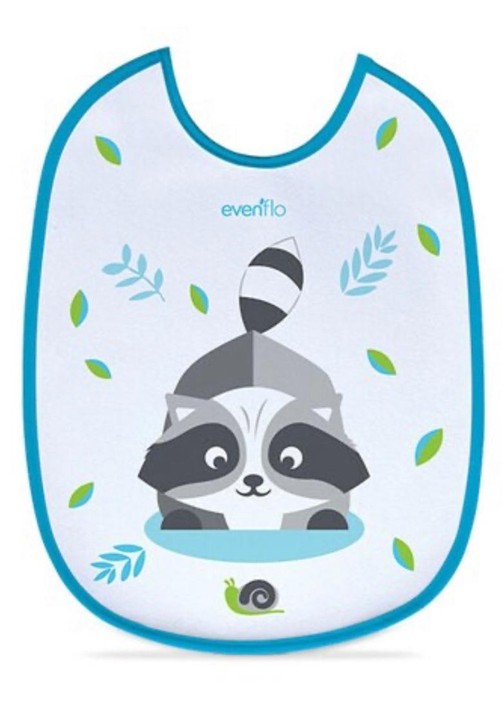 Babero Evenflo zoo grande.