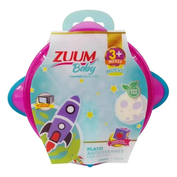 Plato Antiderrames Zuum Baby 