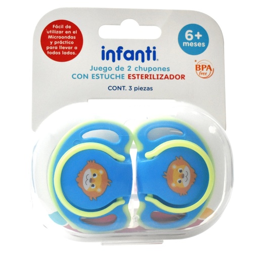 Chupón Infanti Con Estuche 