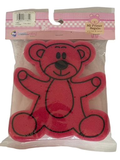 Esponja Basic Baby Figura Oso