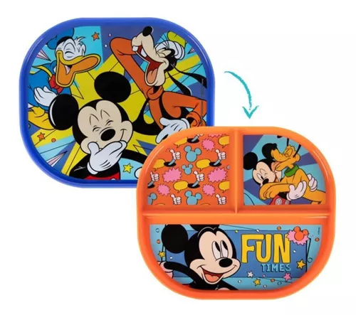 Plato Doble Vista Disney Junior 