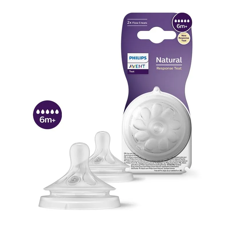 Mamilas Avent Philips Natural Gota 5 