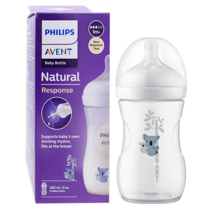 Biberón 9oz Avent Philips Natural Koala 